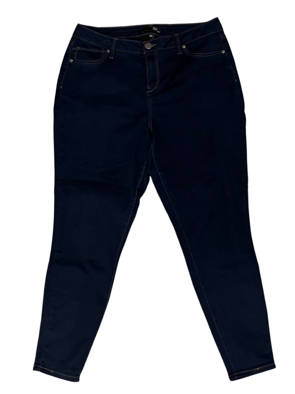 1822 denim dark wash skinny jeans 16W